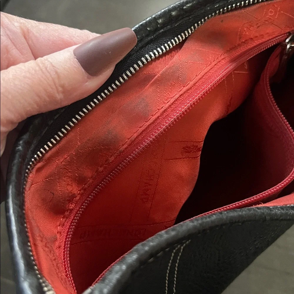 Longchamp leather crossbody bag - Picture 6 of 8